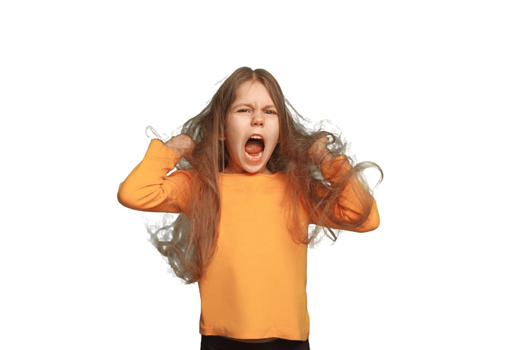Anger Management little girl